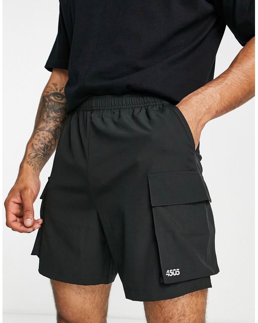 Asos 4505 training shorts with utility pockets-