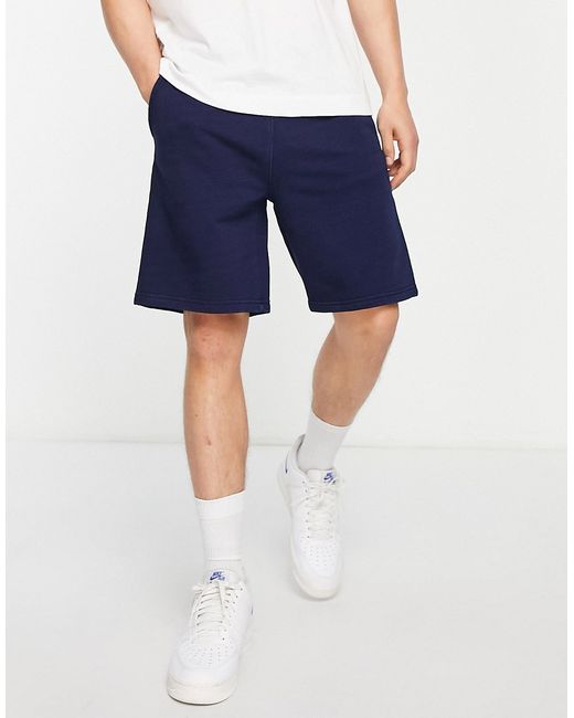 Lee relaxed fit sweat shorts in indigo