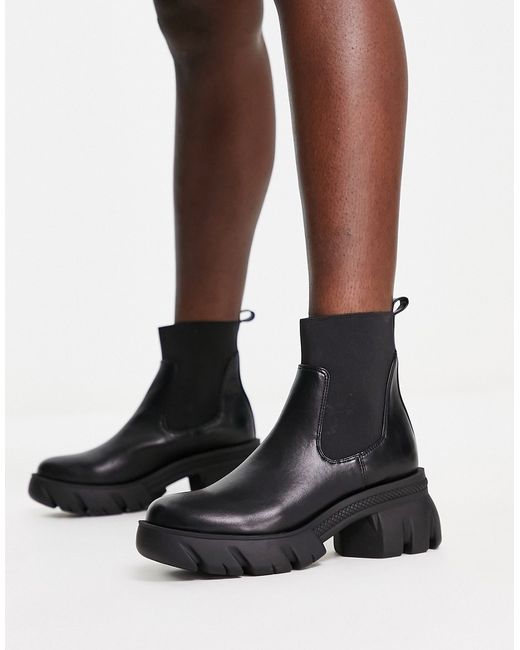 Asos Design Reed chunky chelsea boots in