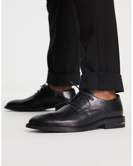 Walk London oliver lace up shoes in leather