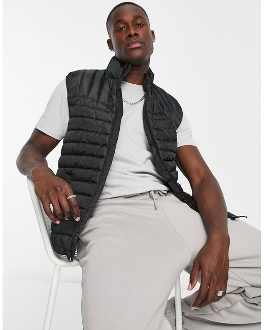 Only & Sons quilted vest in