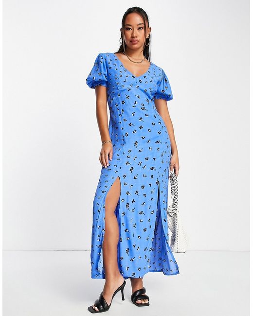 French Connection midi tea dress in ditsy floral