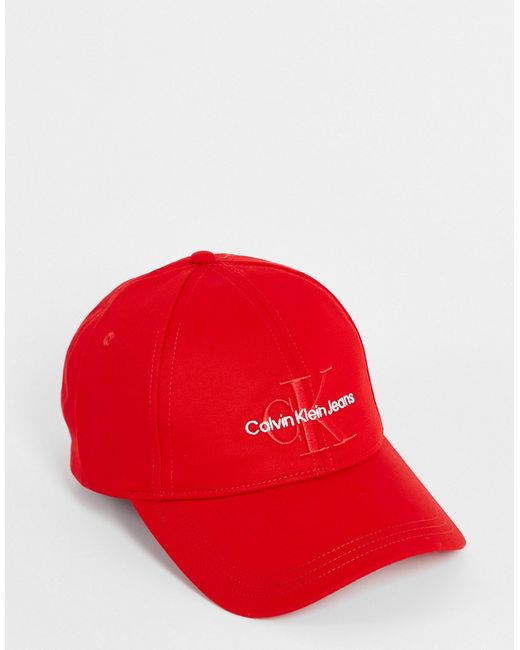 Calvin Klein Jeans monogram cap in