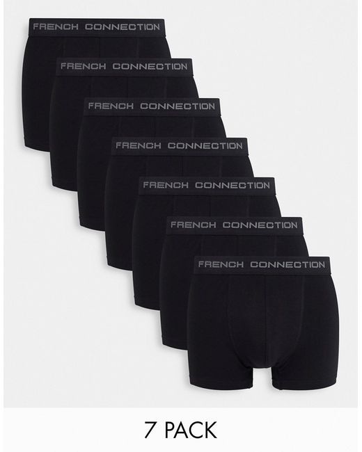 French Connection 7 pack boxers in