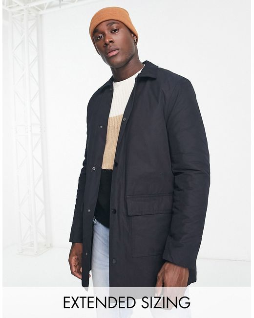 Asos Design trench coat with quilted lining in