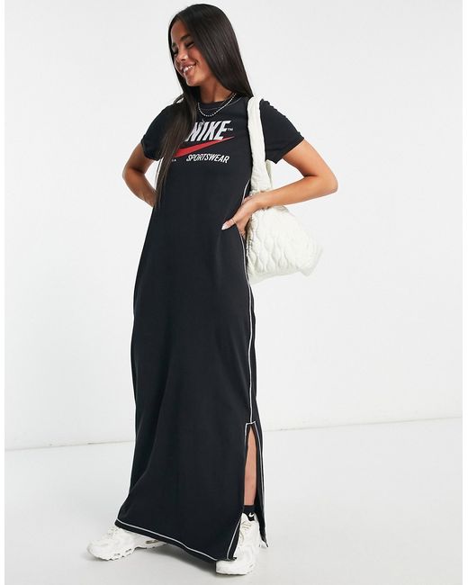Nike Graphic maxi dress in