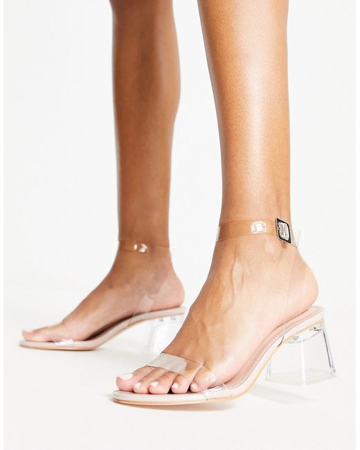 Public Desire Afternoon mid heeled sandals