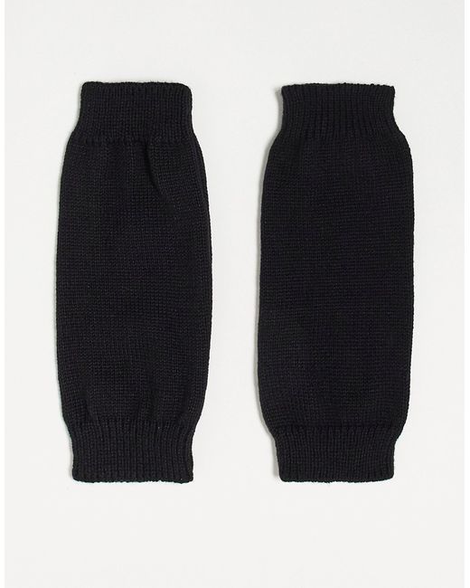 Svnx knitted arm warmers in