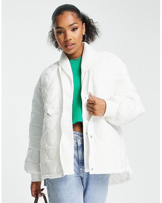 Urban Revivo soft quilted jacket in