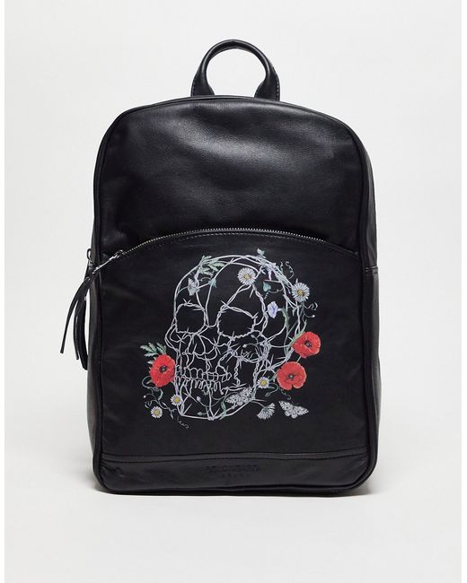 Bolongaro Trevor skull print backpack in