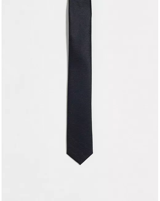 Asos Design satin skinny tie in