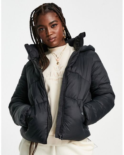 Vero Moda padded jacket with hood in