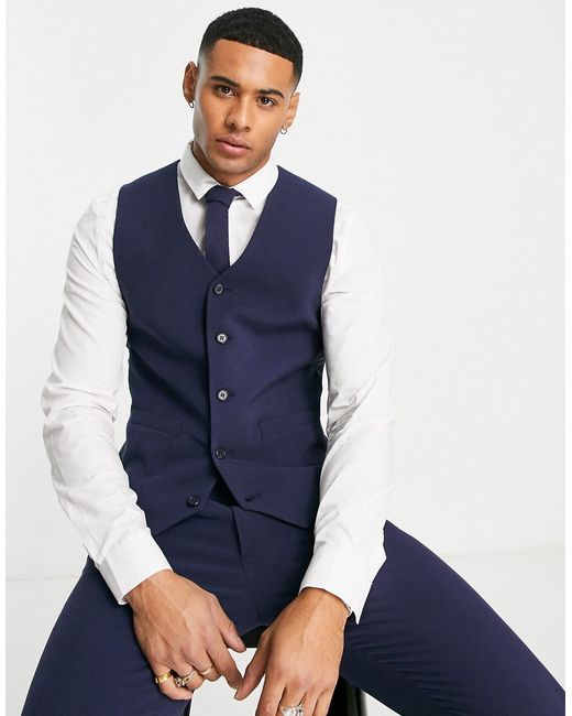 Asos Design super skinny mix and match vest in