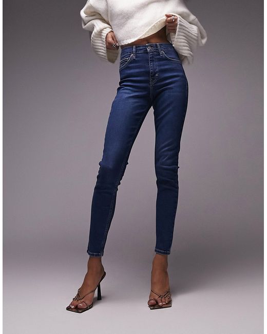 TopShop jamie jeans in rich