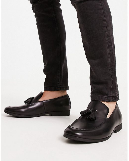 Office manage tassel loafers in leather
