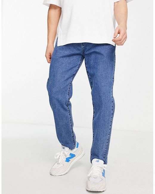 Another Influence loose fit straight jeans in washed