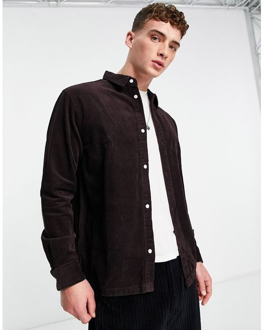 Weekday relaxed cord shirt in