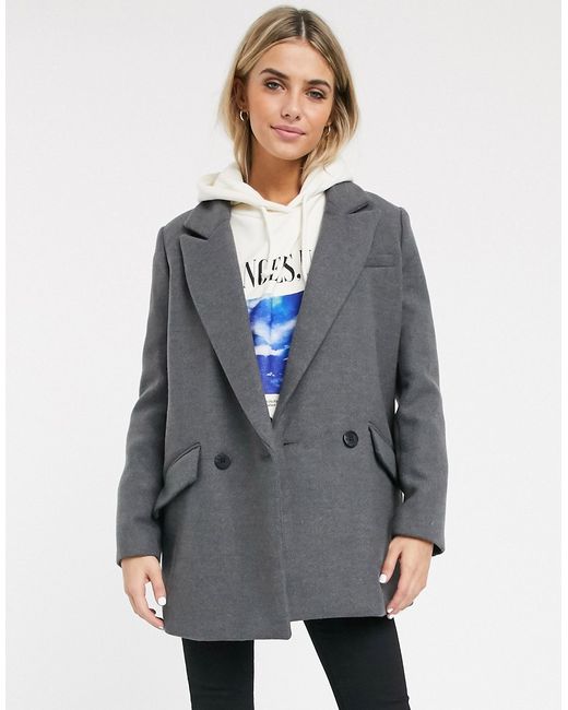Pull & Bear tailored coat in