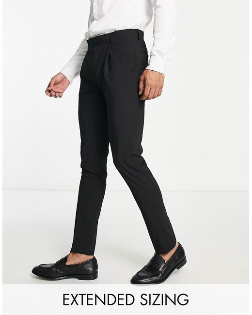 Noak Camden skinny premium fabric suit pants in with stretch