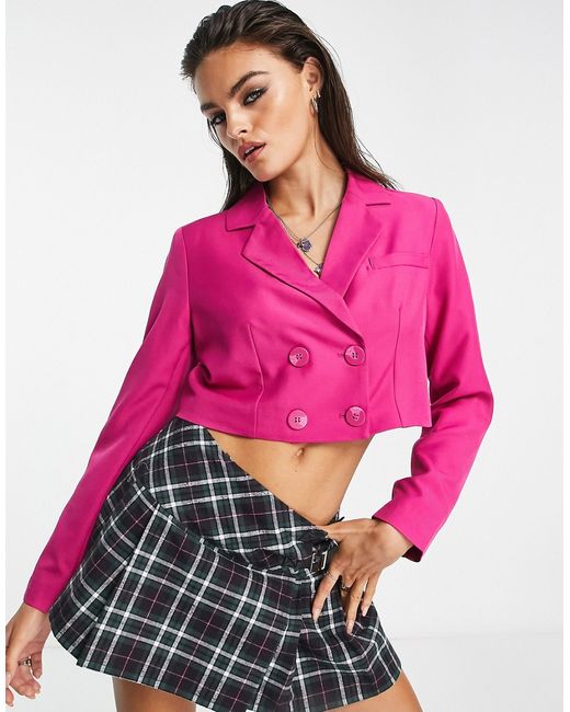 Only cropped blazer in part of a set