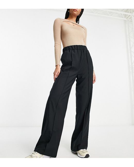 ASOS Tall DESIGN Tall elastic waist tailored pants in