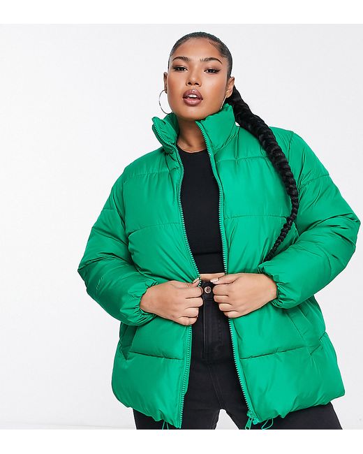 New Look Plus New Look Curve boxy puffer in