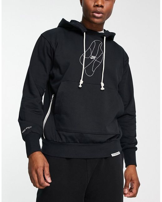Nike Basketball Dri-FIT printed hoodie in