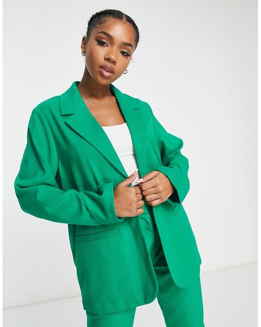 Monki mix and match oversized blazer in part of a set