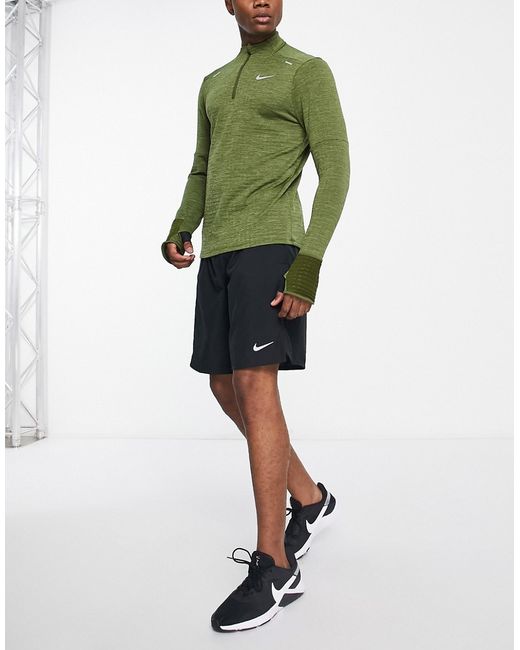 Nike Running 1/2 zip sweatshirt in
