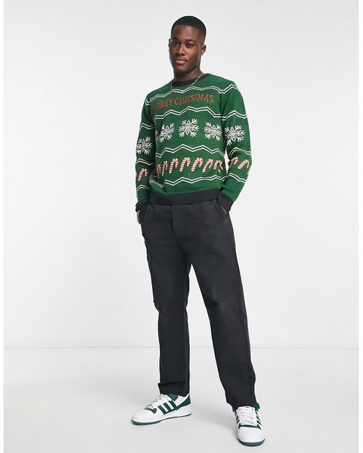 Only & Sons festive Christmas sweater in