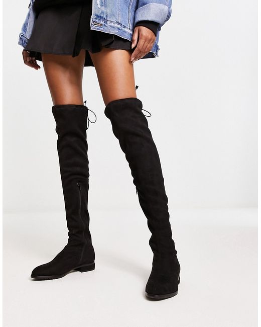 Na-Kd flat over the knee boots in