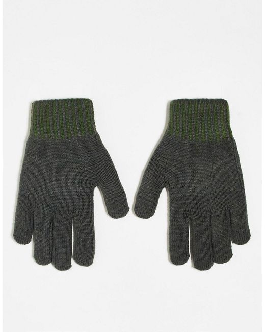 Boardmans knitted gloves in