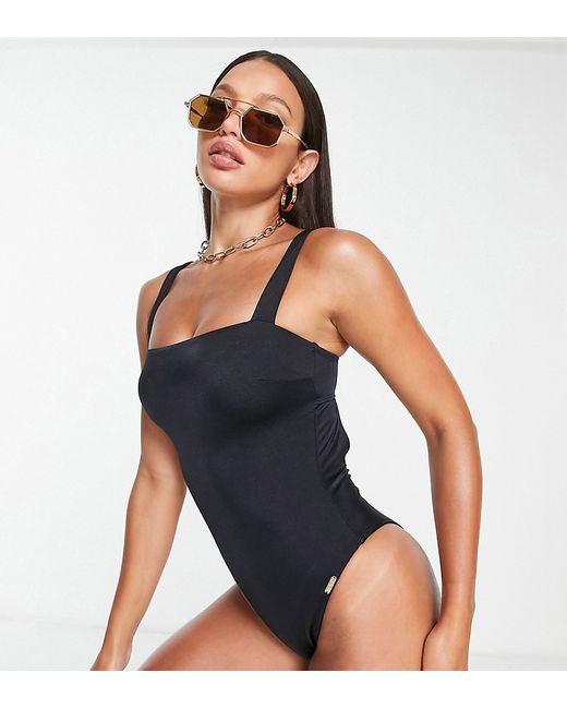 Free Society Tall square neck swimsuit in