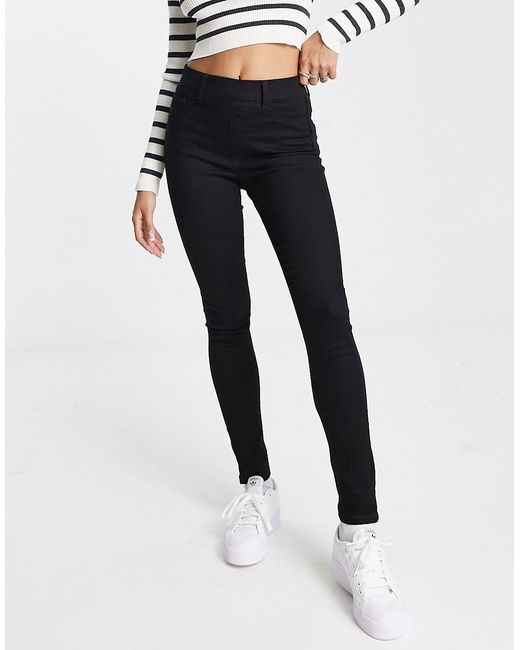 New Look lift and shape high waisted super skinny jeans in
