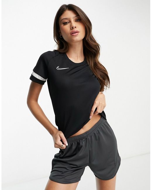 Nike Football Nike Soccer Dri-FIT Academy polyknit t-shirt in