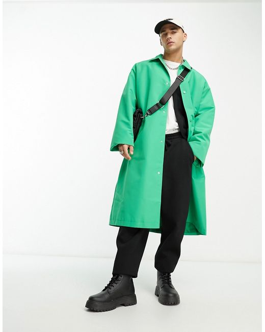Asos Design oversized trench coat in