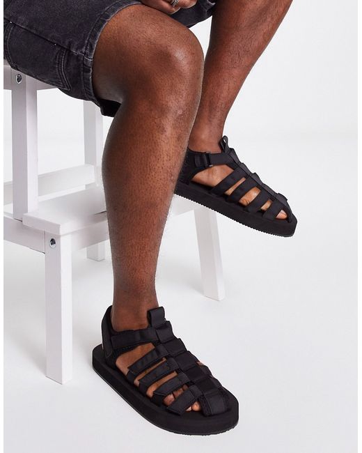Selected Homme technical fisherman sandal in