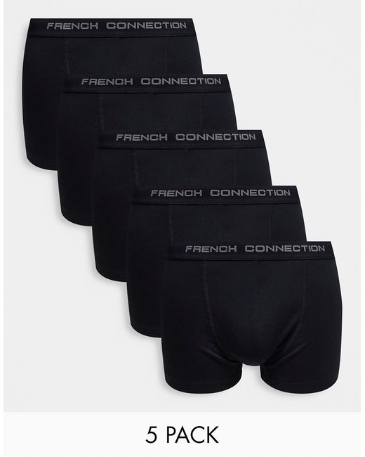 French Connection 5 pack boxers in