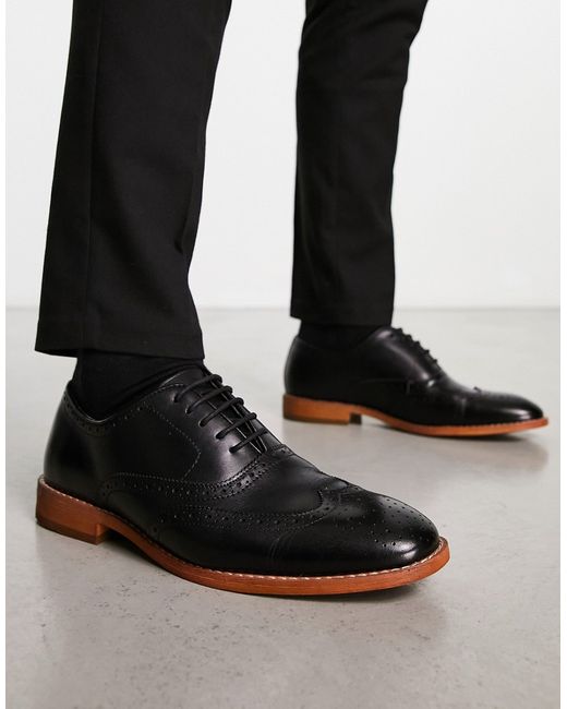 Office meanest brogues in leather