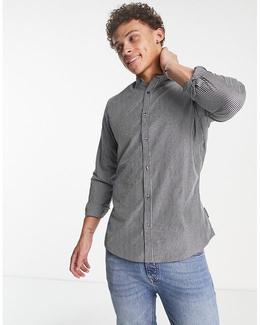 French Connection regular fit shirt in stripe