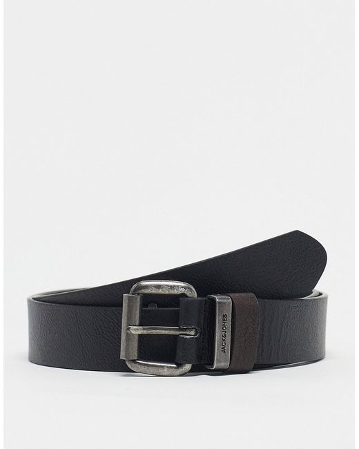 Jack & Jones faux leather belt in