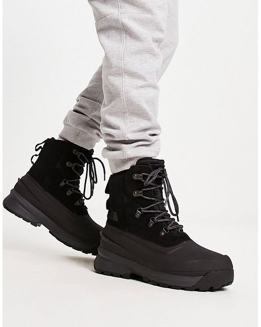 The North Face Chilkat V waterproof suede hiking boots in