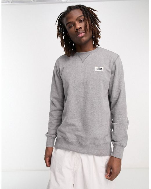 The North Face Heritage patch chest logo sweatshirt in