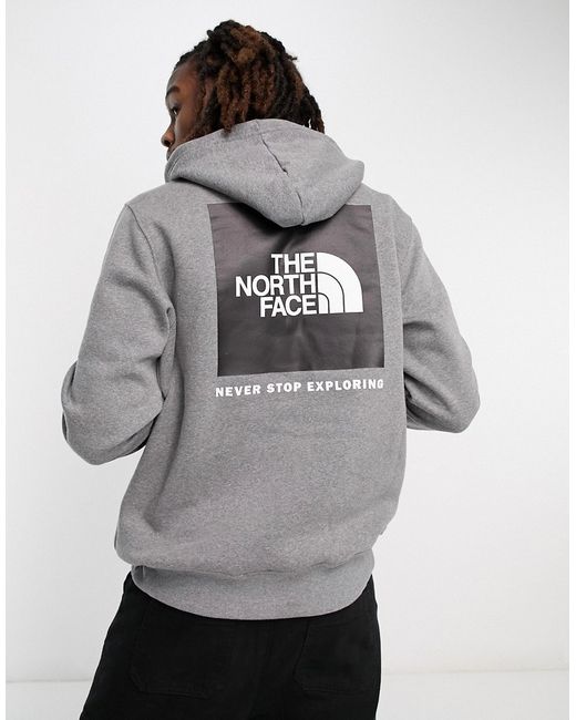 The North Face Box NSE back print hoodie in