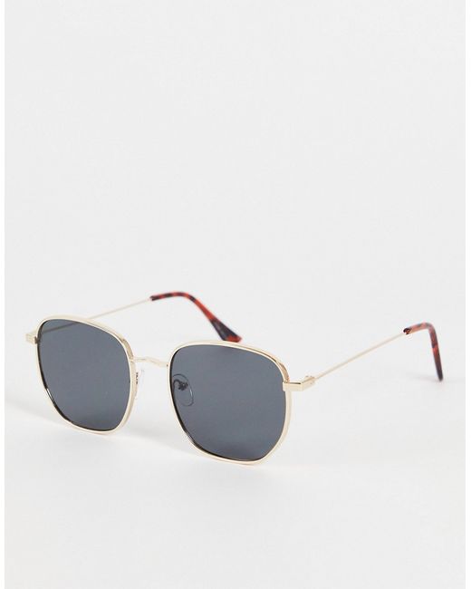 Only & Sons square sunglasses in