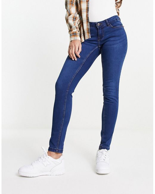 Noisy May Allie low rise skinny jeans in medium