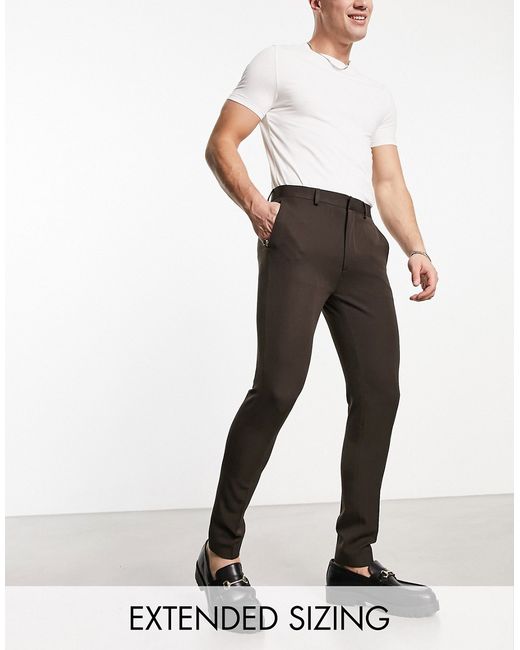Asos Design super skinny smart pants in