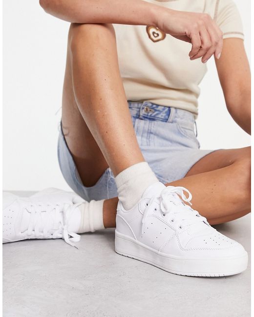 Truffle Collection chunky flatform sneakers in