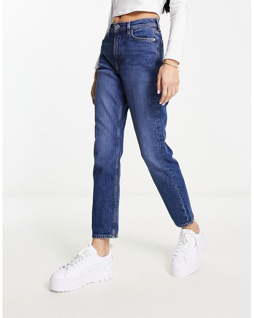 Other Stories stretch tapered leg jeans in old