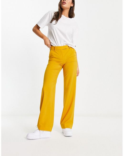 Other Stories tailored pants in mustard part of a set-